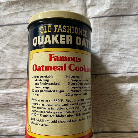 Vintage Quaker Oats canister - Picture 5 of 5